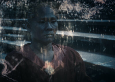 Still from Karmalink, produced by film producer Valerie Steinberg.