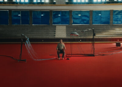 Still from Karmalink, produced by film producer Valerie Steinberg.