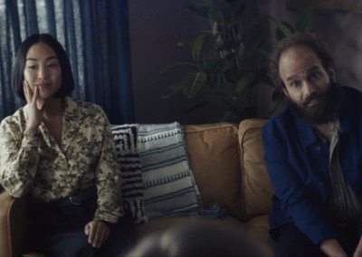 Still from The Breakthrough, produced by film producer Valerie Steinberg.