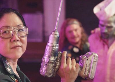 Still from Queens of the Dead, produced by film producer Valerie Steinberg.